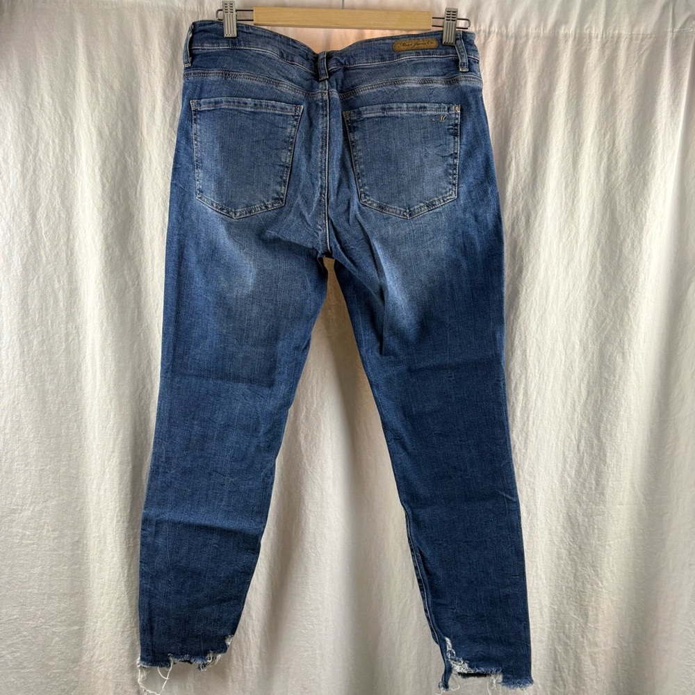 Mavi Tess Faux Pearl High Rise Super Skinny Jeans 31 - Picture 3 of 10